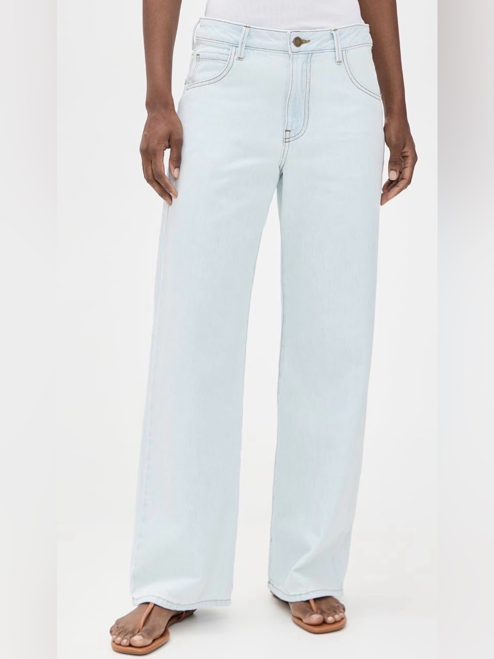 Enza Costa Slouchy Straight Jeans